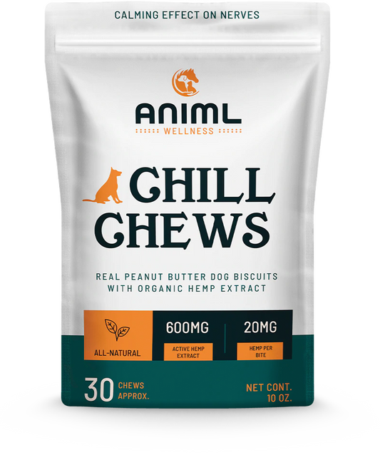 Chill Chews Dog Treats | 600 mg
